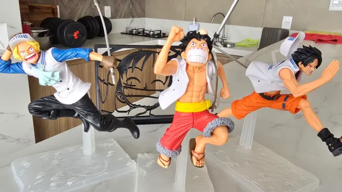 One piece kit de bonecos colecionáveis 