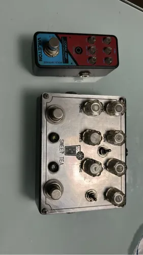 Pedal de guitarra coral + driver