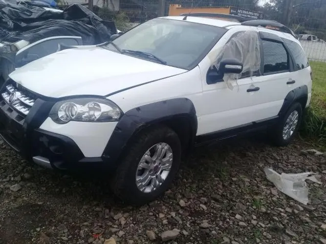 Sucata fiat palio weekend adven 1.8 114cvs flex 2014 retirada somente em peças