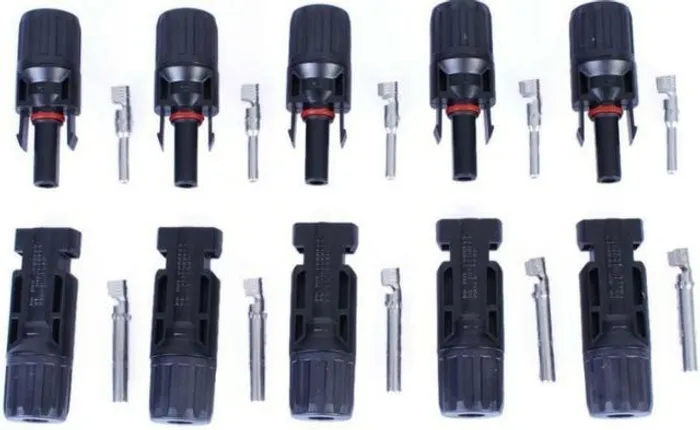 Conector Mc4 Kit 5 Pares 30a Energia Solar(macho E Fêmea) Automação COD-CP265 