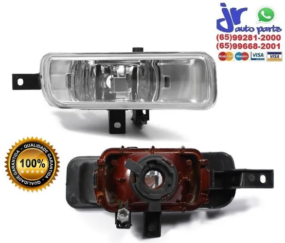 Par de Farol de Milha Chevrolet Blazer 01 02 03 04 05 06 07 08 09 10 11 Pitbull