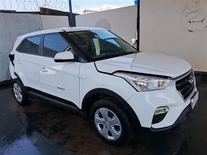 Sucata Hyundai Creta 1.6 Automático 2019 Motor Cambio Suspensão Airbag Capo Parachoque