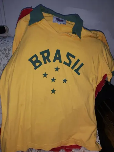 Camisa Olímpica Da Seleção Brasileira De 1952.