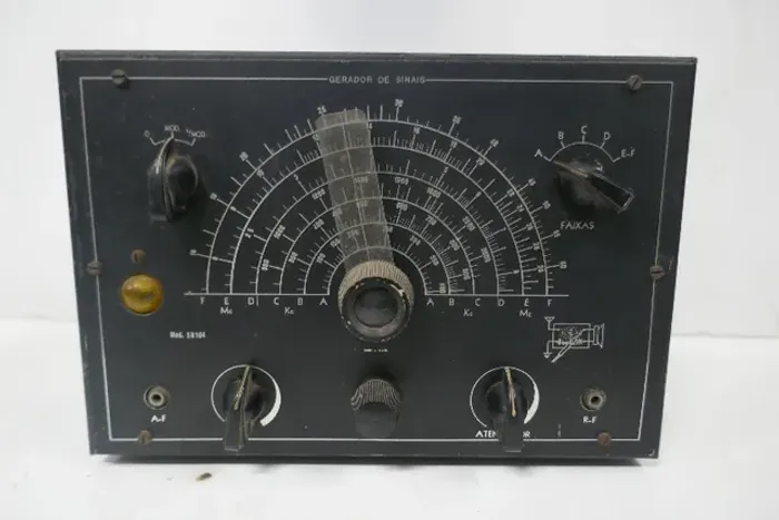 gerador de sinal valvulado para radio antigo