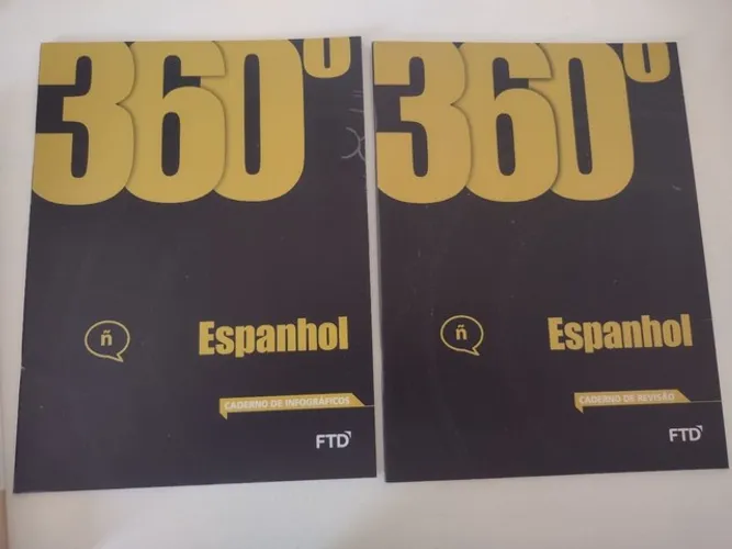 Livro Espanhol 360 1 edição . Volume Unico