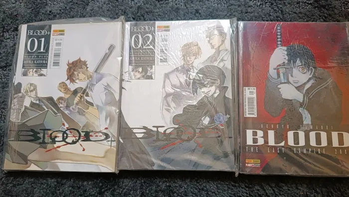 Mangás Blood VOLUMES 1 e 2 + Last Vampire