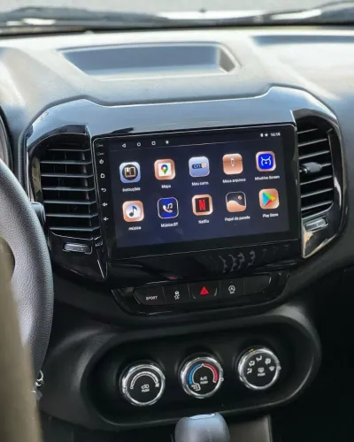 Multimídia fiat Toro 9 polegadas Android 