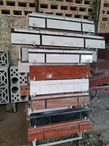 Soleiras e pedra de janela revestido em cerâmica