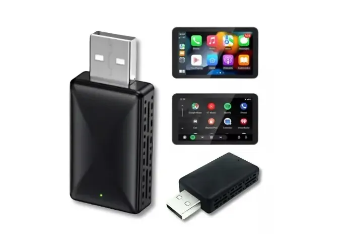 Adaptador Usb Sem Fio P/ Carplay E Android Auto Wireless