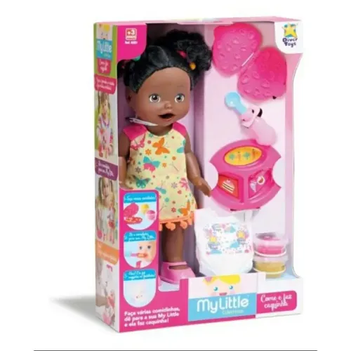 Boneca My Little Come E Faz Caquinha 8031 / 8021 Diver Toys