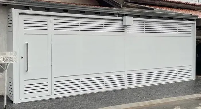 Portão em aluminio *