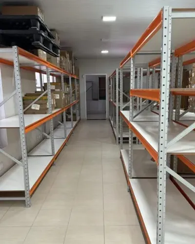 Mini Porta Pallet - Prateleiras de aço