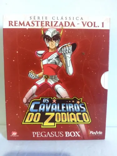 Bluray Os Cavaleiros do Zodíaco Pegasus Box