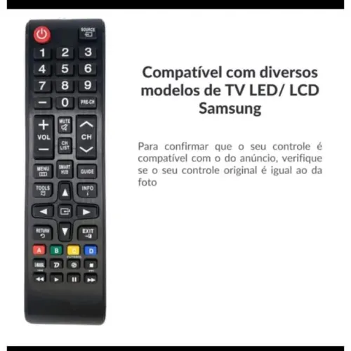 CONTROLE SAMSUNG SMART TV