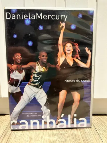 DVD Daniela Mercury ao vivo Ritmos do Brasil