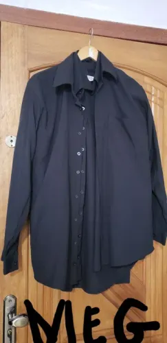 Blusa preta social