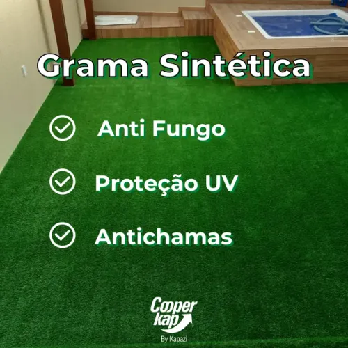 Grama sintética , decorativa 12 milímetros kapazi 