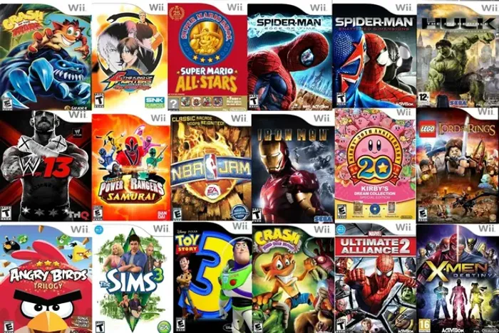 Jogos pra Nintendo Wii 5 cada