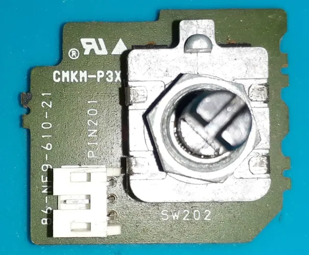 Botão VARICAP + placa mecanismo Seletor VARICAP AIWA NSX F15 , NSX F12 , NSX F9