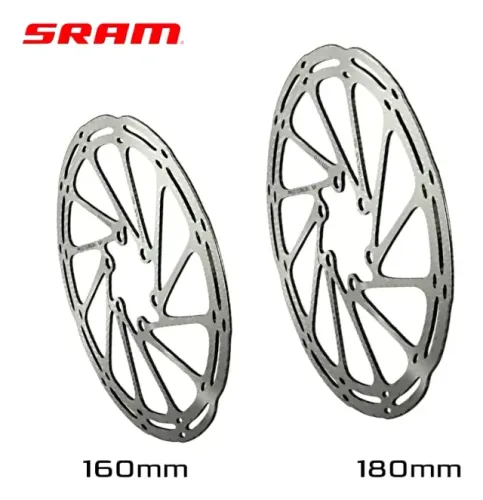 Par rotor Sram 180mm e 160mm 