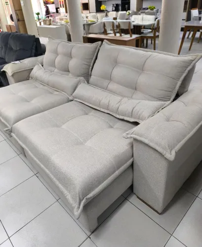 Sofá Retrátil de 2.60 metros Dallas 