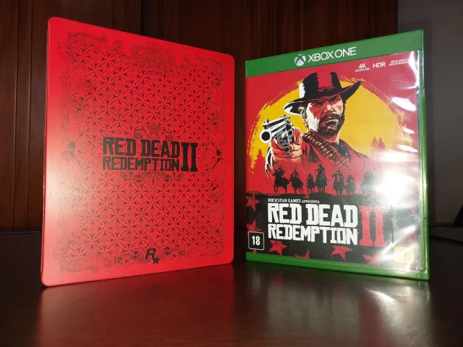 Red Dead Redemption 2 - Versão Steelbook - Xbox One