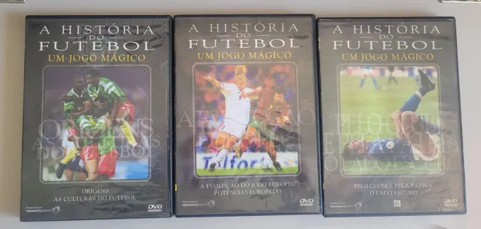A História do Futebol - Trilogia DVD