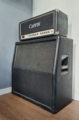 Amplificador Carvin MTS 3200 (50/100W) + Gabinete Meteoro MHA 900 (4X12)