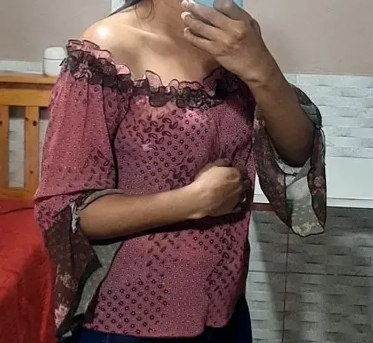 Blusa Feminina Manga Longa Estampada