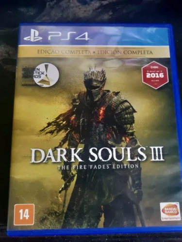 Jogo Dark Souls 3 edição completa PS4