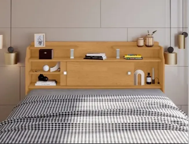 Cabeceira Casal 1,38 Para Cama Box Super Linda Nova Direto da Fabrica