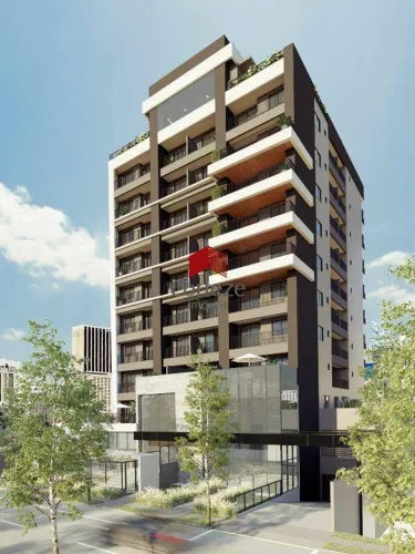 Studio com 26,73m² 1 quarto, à venda, no bairro Centro Cívico em Curitiba