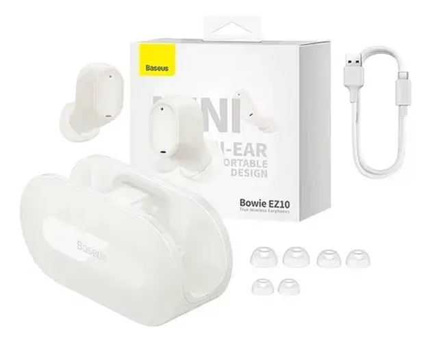 Fone de Ouvido sem Fio BASEUS Bowie EZ10 MINI IN-EAR True Wireless Earphones