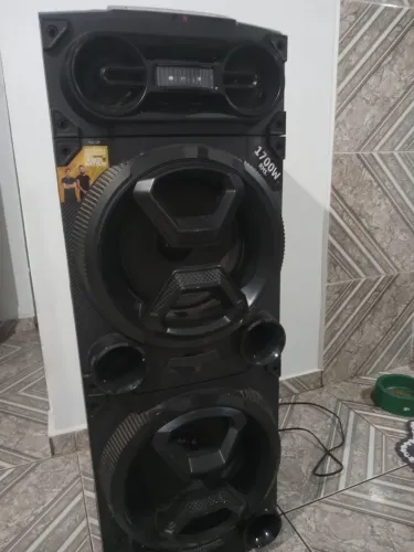 Caixa de Som Torre 1700W Bluetooth