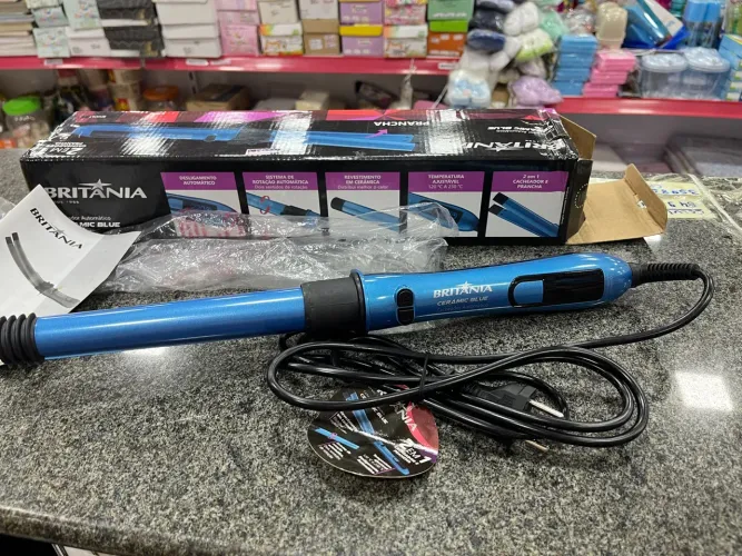 Modelador de cachos 2 em 1 BRITÂNIA 