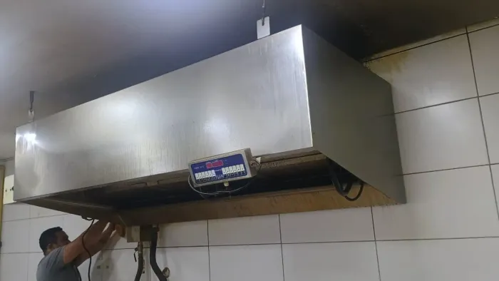 Coifa lavadora no inox 304