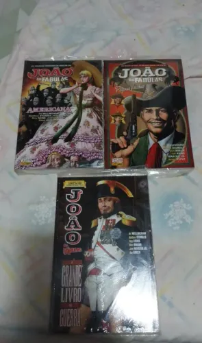 Lote com 3 Hqs João das Fábulas - Vertigo