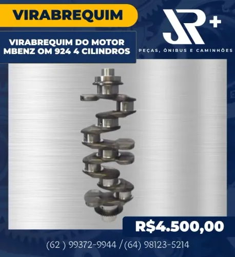 Virabrequim do Motor Mercedes Benz OM 924 4 Cilindros