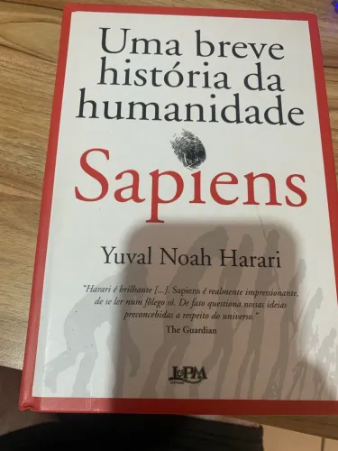 Livro Sapiens 