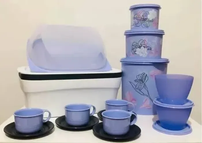 Kit café da manhã Tupperware 