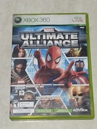 Bundle Marvel ultimate Alliance + Forza motorsport 2 Xbox 360