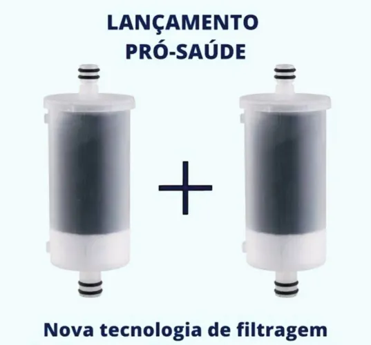 Kit 2 refis filtro pró saúde +