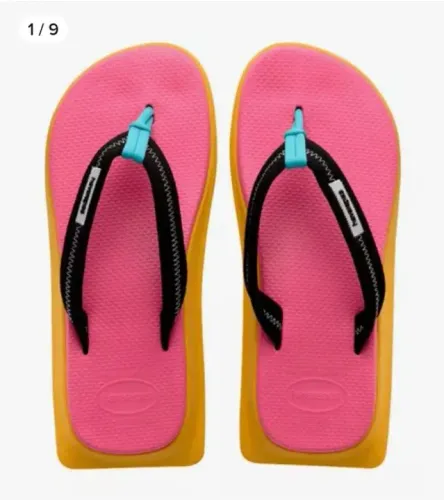 Chinelo Havaianas Tradi Zori Rosa Flux 41/42<br>por Havaianas