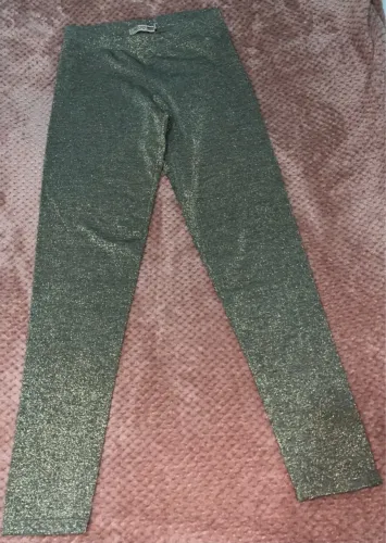 Calça de Glitter Dourada - Tamanho P
