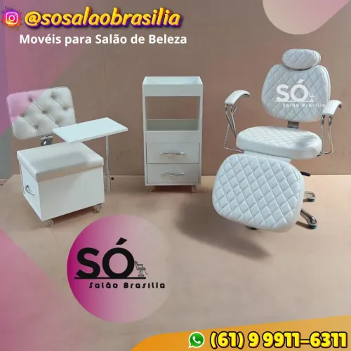 Poltrona de cabeleireiro para salão de beleza