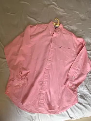 Camisa Tommy Hilfiger Rosa - Tamanho GG
