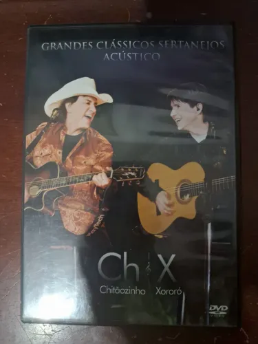 DVD Grandes Clássicos Sertanejos Acústico - ChX Chitãozinho & Xororó