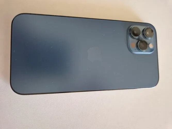 iPhone 12 Azul Pro Max - 128GB Usado no Estado de Novo Nota Fista Caixa 