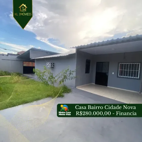 Vendo Casa Bairro Nova Cidade - Financia