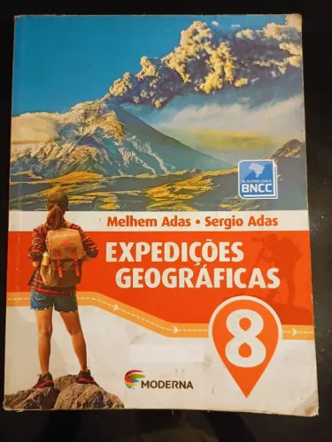 Livro Expedições Geográficas 8 ano editora MODERNA